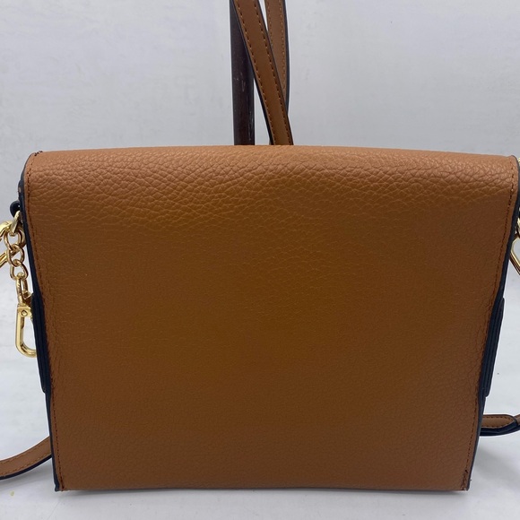 Steve Madden Brown/Tan  Crossbody Bag Steve Madden Tan Leather Crossbody NWOT - Picture 2 of 10